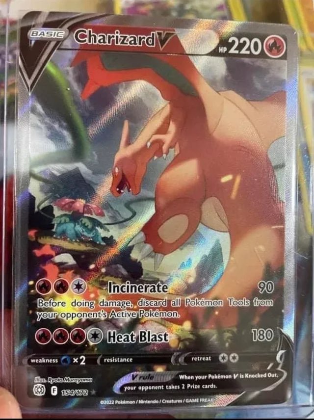 JohtotoJersey's tweet photo. You can only choose one.

♻️ Retweet for Charizard V alt art
💙 Like for Charizard V Star Rainbow Rare

*comment for mimikyu 😔* https://t.co/6A6hbNJHdB