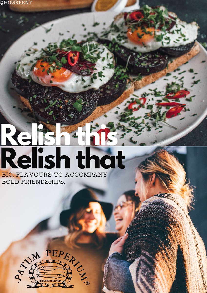 Big flavours to accompany bold friendships. #RelishYourFood <a href="/OneMinuteBriefs/">One Minute Briefs ⏱️</a> (can you tell I love this font today haha)