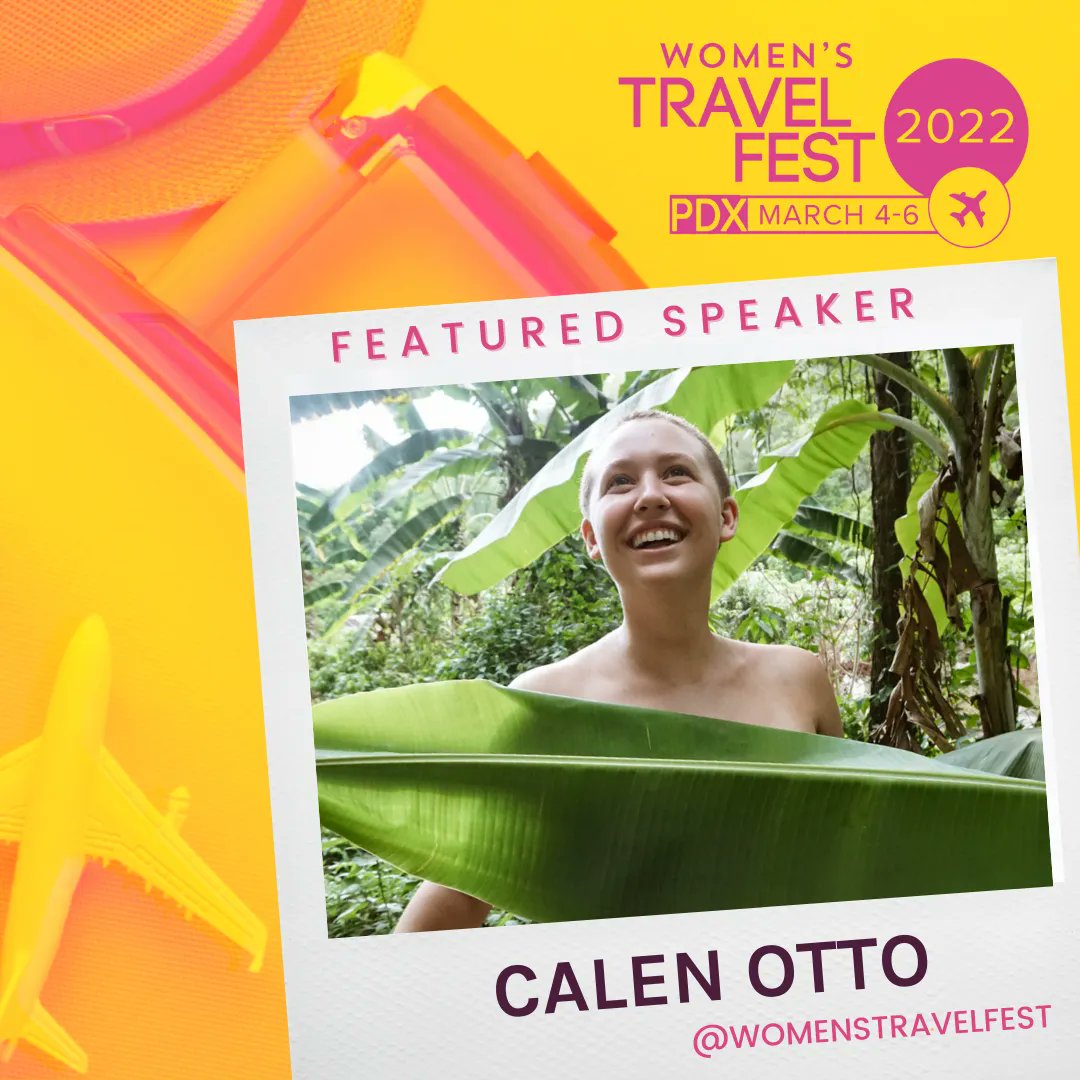 #WTFest22 Speaker Spotlight: Calen Otto
Anti-speciesist Travel Blogger, Unruly Travel 
buff.ly/336yRWk

#womenstravel #femaletravel #womenstravelfest #empowerwomen #womenlovetravel #gogirlguides #inspirewomen #womenwhotravel #exploremore #TravelPortland
