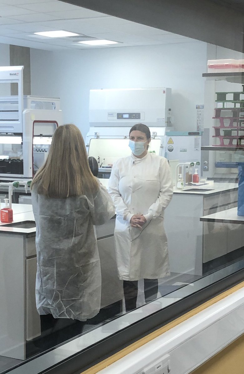 John Tyson (@njt81) on Twitter photo Pleasure to have <a href="/SharonBarbour/">SharonBarbourBBC</a> visit the lab on our 1yr anniversary, @AWinterNUTH showed her around. Thank you to all our partners who are working hard developing new diagnostics. And to <a href="/NewcastleHosps/">Newcastle Hospitals</a> where there are many hidden heroes supporting us. Pleasure to have <a href="/SharonBarbour/">SharonBarbourBBC</a> visit the lab on our 1yr anniversary, @AWinterNUTH showed her around. Thank you to all our partners who are working hard developing new diagnostics. And to <a href="/NewcastleHosps/">Newcastle Hospitals</a> where there are many hidden heroes supporting us.