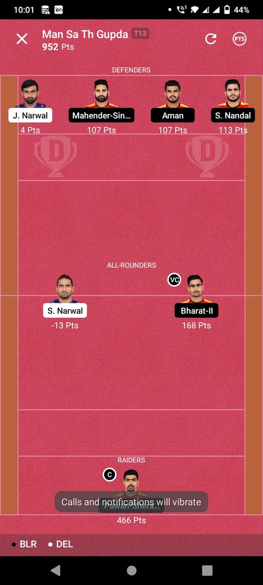 chefmahendra63's tweet photo. @cric11forecast Top class team but bad luck join nhi kr paya league. https://t.co/D8fEskzIEI