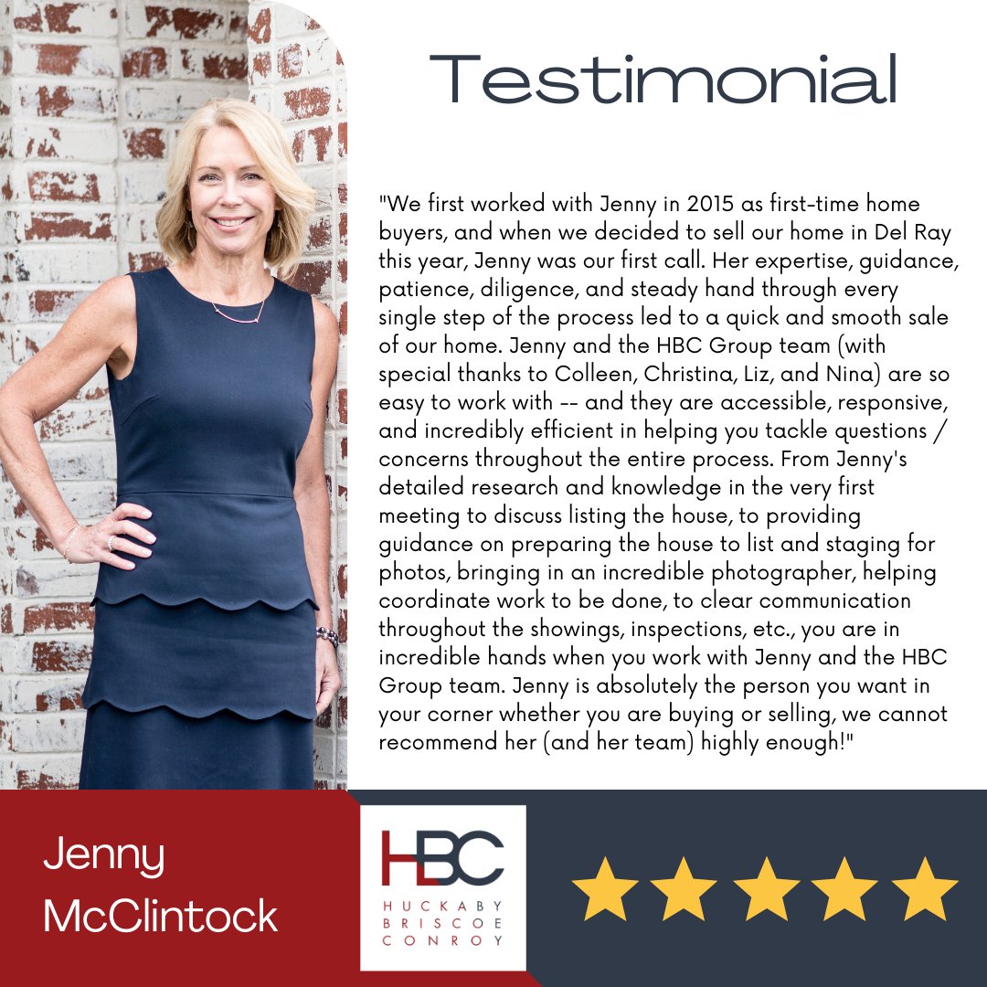 HBCGroupKW's tweet photo. STAR ★★★★★ Zillow Review!

#HBCGroup #KW #JennyMcClintock #RealEstate #Reviews #ClientsReviews #5StarReviews https://t.co/eMhONufrPE