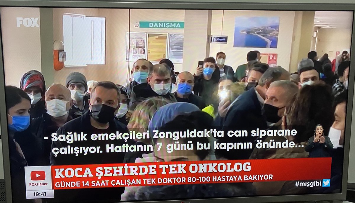 Bu haberleri yapmakta biraz geç kalmadınız mı? 
hastaların ‘bize tek Onkolog bakıyor; sıra bulamıyoruz’ diye şikayet etmesi üzerine haber yapılmış. 
Bazı şeyler anlaşıldığında umarım çok geç olmaz hepimiz için. 
#hekimleristifaediyor