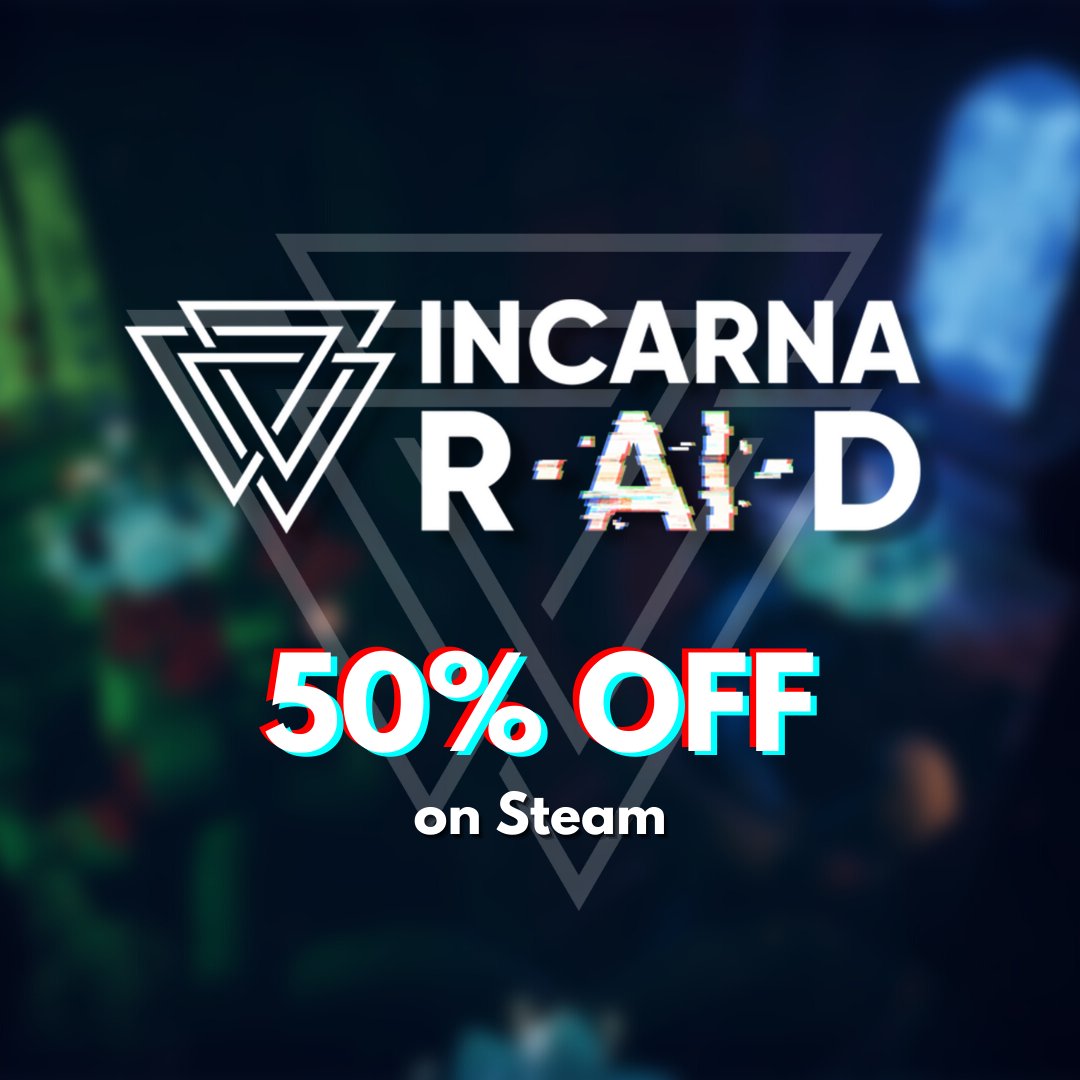 Incarna RaiD is 50% off on #Steam until January 17th ! 😱😱😱Don't miss it !✌️
store.steampowered.com/app/1538600/IN…
#vr #discount #vrgaming #virtualreality #gaming