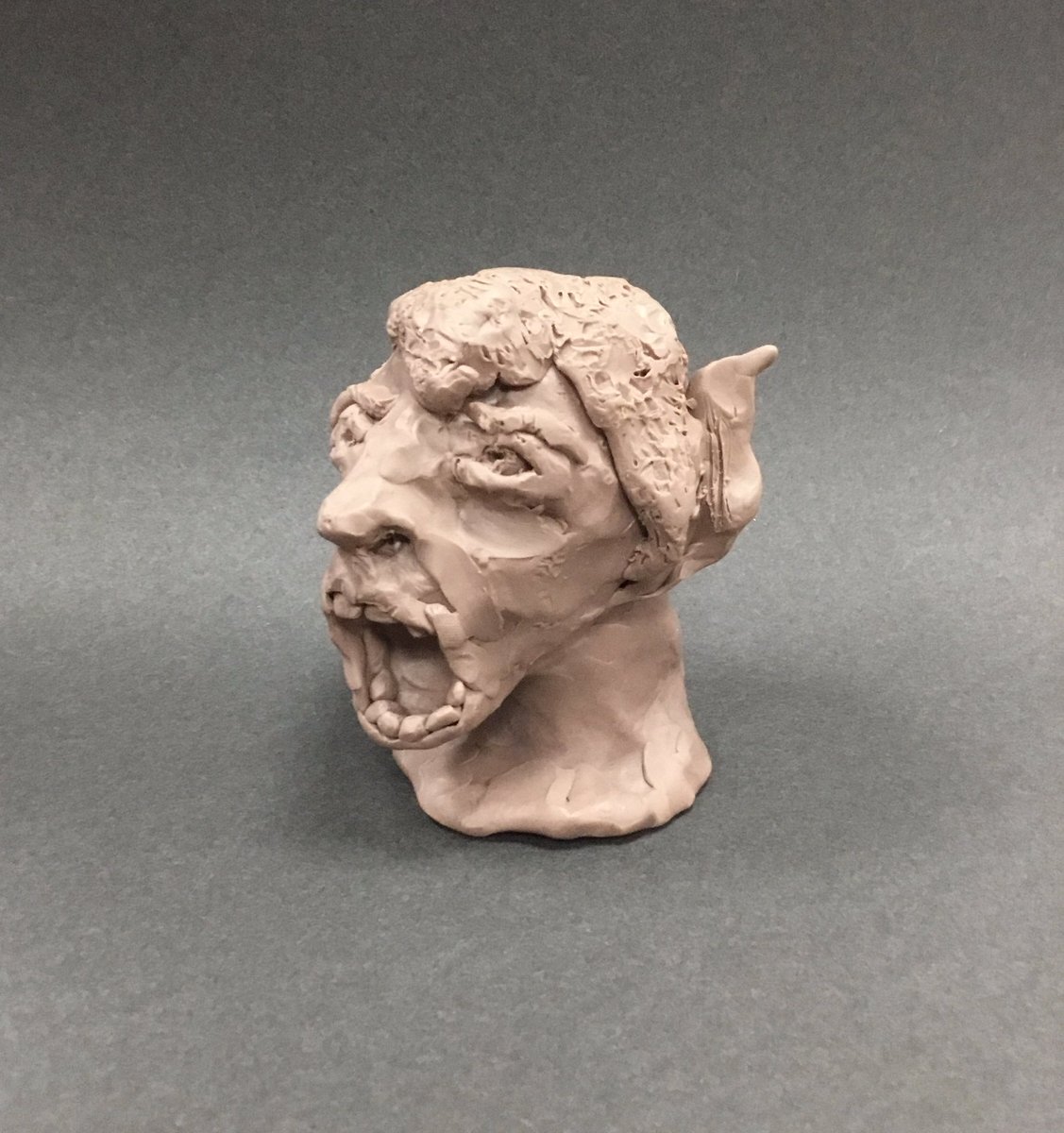 Wow! Look at the model of an elf like creature Lee in B7 has made at home! We are so impressed with his modelling skills, anatomy and ability to create textures! He asked his mum to open her mouth so he could copy how it should look. <a href="/bentondenesch/">Benton Dene School</a>