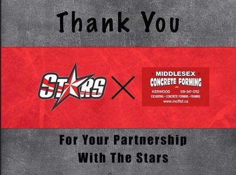 NMStarsHockey's tweet photo. We would like to say a big thank you to our sponsors for there continued support with the Stars! https://t.co/9QuFT5Cjjt