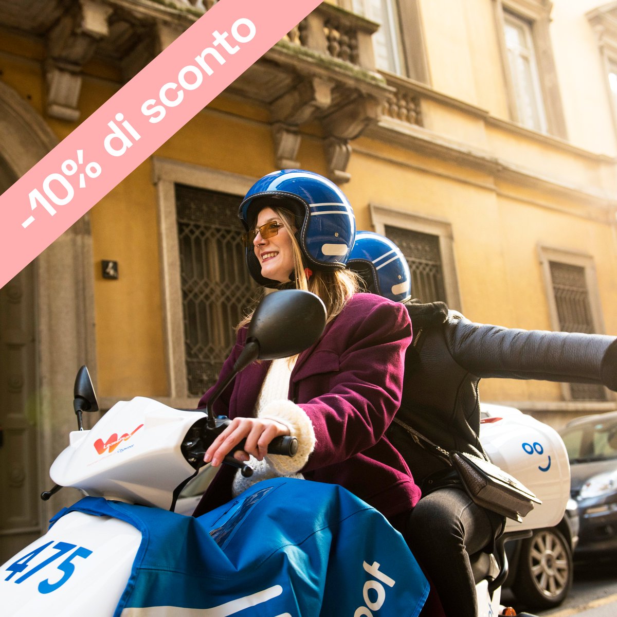 Per iniziare al meglio il nuovo anno abbiamo pensato ad un’offerta WOW! ⁣ Tutti i CityRider pack sono al 10% di sconto fino alla fine del mese.⁣ Basterà aprire l’app, cliccare “Bilancio dei minuti” e “Acquista pack”.⁣ ⁣ Fate shopping di quanti minuti desiderate!🛍️⁣ ⁣