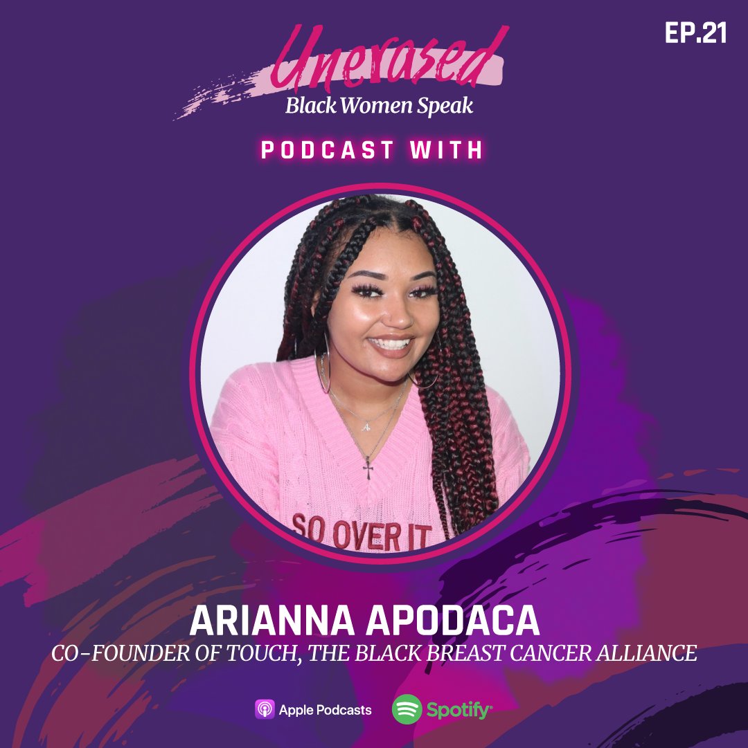 UnerasedBWS's tweet photo. We're so excited to have special guests @RickiDOVE, @BrandiProctorTV, Arianna Apodaca, and Deltra James for this episode. Tune in and share with the women in your life! #UnerasedBWS #WomensHealth #BreastHealth https://t.co/BqbzwOQdVa