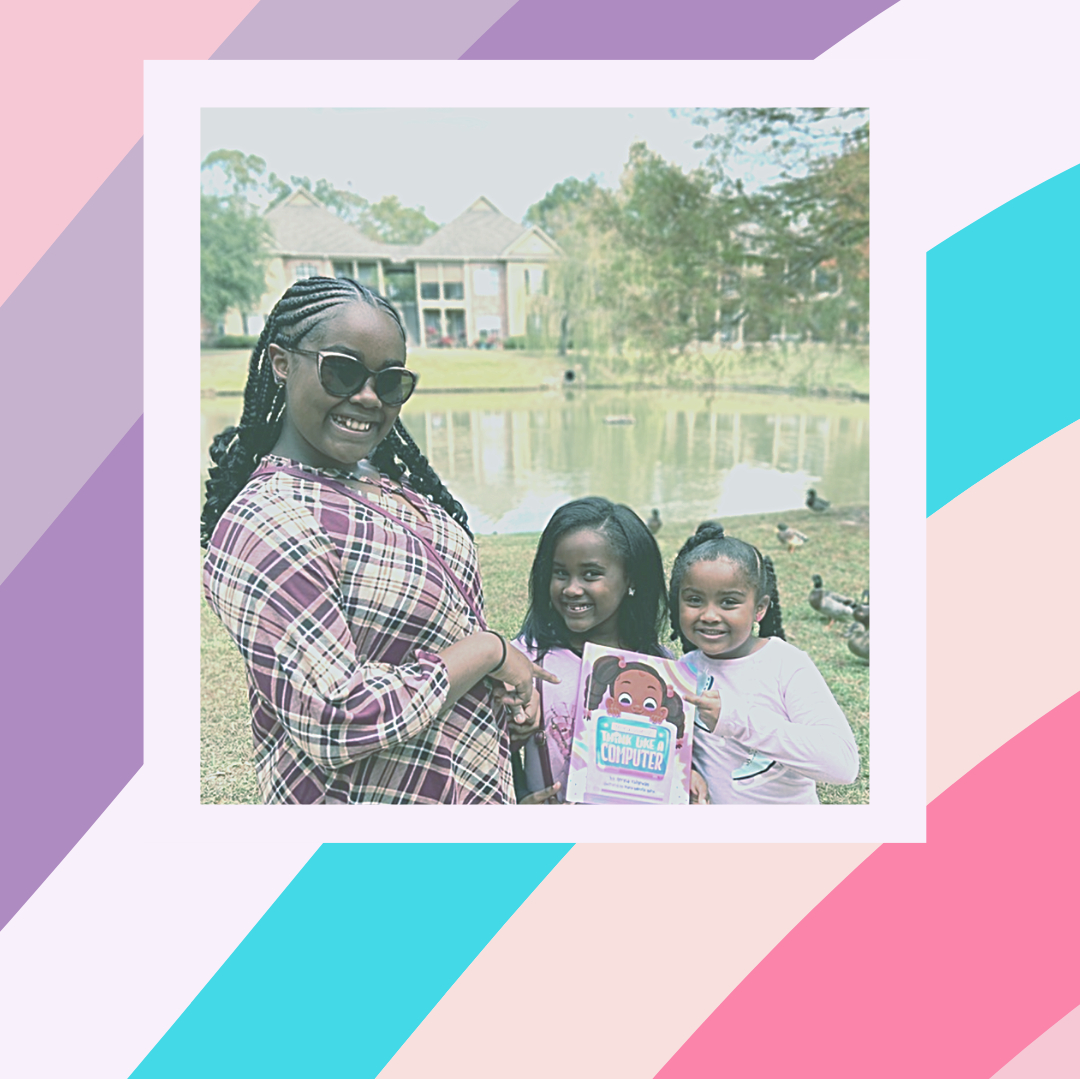terysasolvesit's tweet photo. Thank you for sharing your sweet babies smiles with me @essentialee 😍 These 3 sisters remind me so much of me and my sisters, as seen in #thinklikeacomputer.
Be sure to DM me or tag your pics with #thinklikeacomputer
#computerscience #programming #coding #python #programmer https://t.co/LNrNIMjjT9