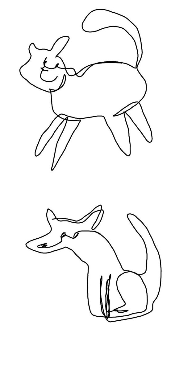 furbamboocat's tweet photo. The current extent of my art blocked brain :V https://t.co/XX8mJjElZL