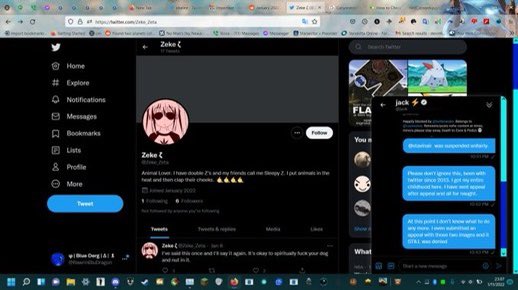 antizoo_org's tweet photo. This post by @zeke_zeta is disgusting. Sent in by a member of the community https://t.co/YNtrm6ixD1