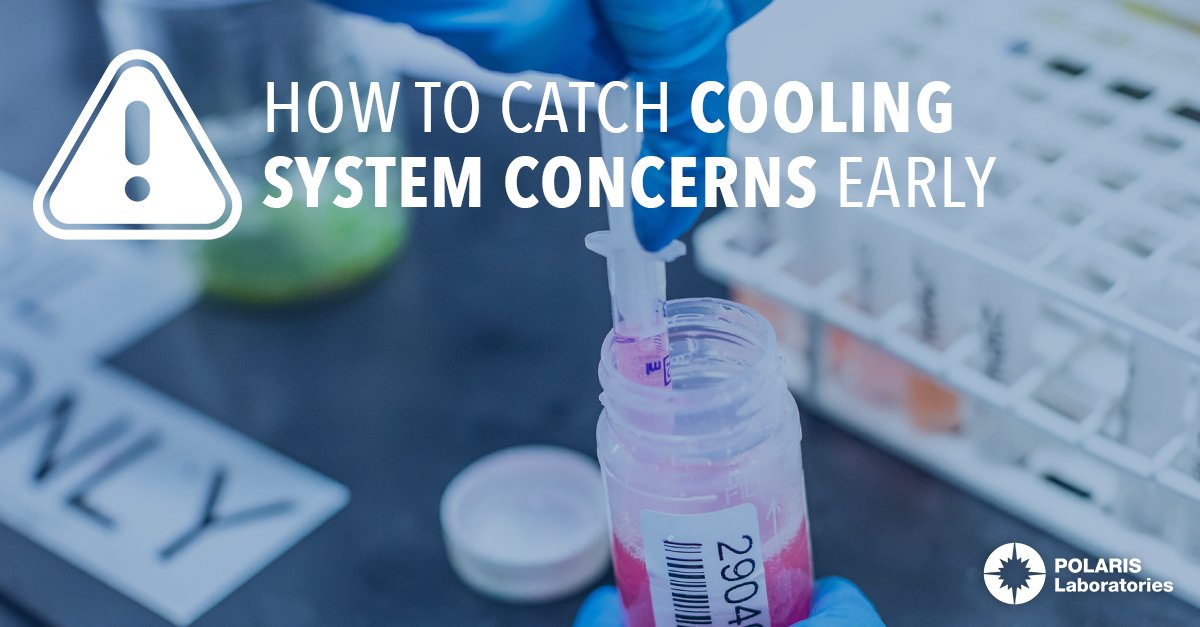 polarislabs's tweet image. Basic testing will identify some concerns and provide recommendations however, there may still be more going on in the system. See how advanced testing can identify cooling system concerns earlier: bit.ly/3tkGjs1
#coolant #coolanttesting #fluidanalysis #ionchromatography