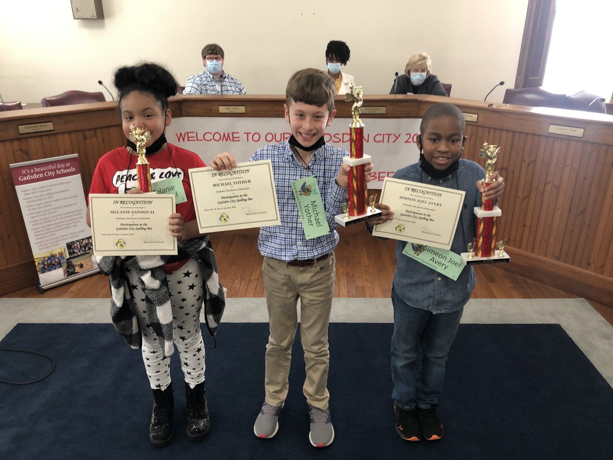 Congratulations to our 2021-2022 Spelling Bee Participants and Winners. gcs.k12.al.us/spelling-bee-w…