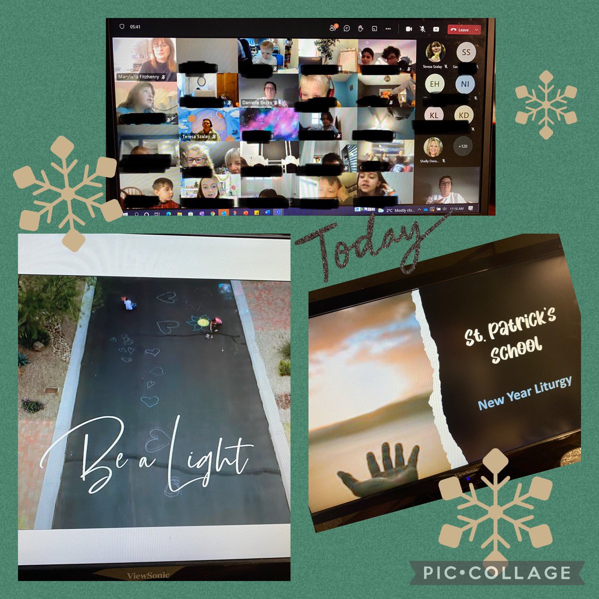 stpatcatholic's tweet photo. Over 140 devices logged on, meaning more than 140 people, for our first assembly and prayer service of 2022!  Our community came together today to remind each other of how to be a light for others- even in the most difficult of circumstances.  Celtics your smiles made our day! https://t.co/aLXWrCmLT7