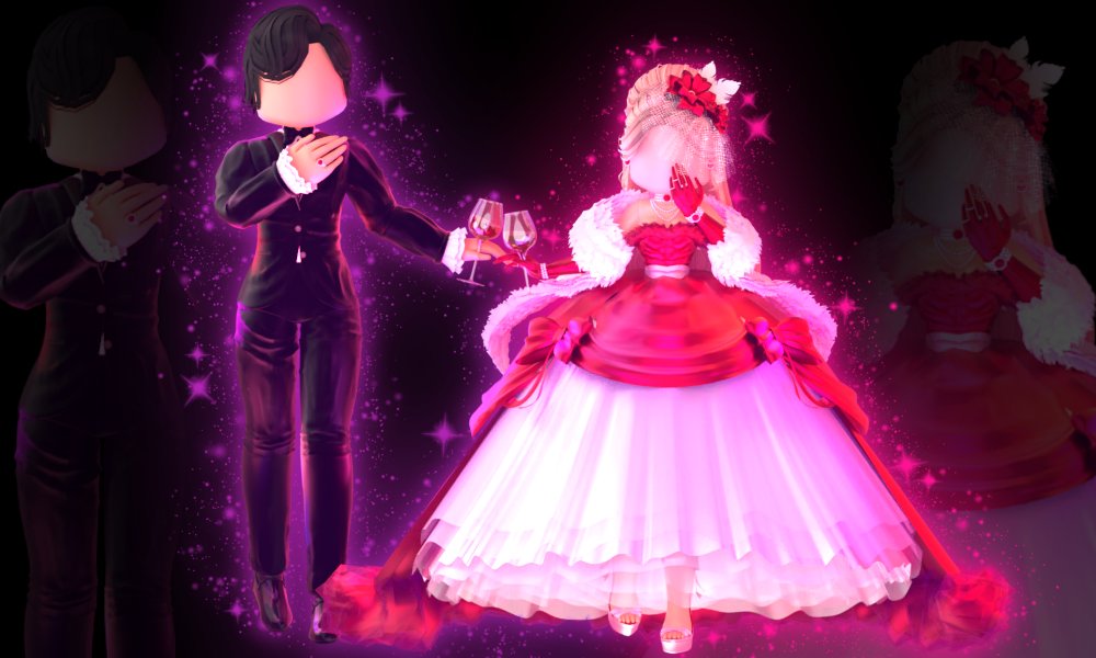 RegaIRosemary's tweet photo. 💞💕Sugarplum Sweetheart Set Collection💕💞

💞Romance fills the air as Valentines Day slowly approaches 💞

💕Concept for #Royalehigh (not coming to game just a concept) 💕

@nightbarbie 
#roblox #robloxdev #rhconcept #beaplaysconcepts https://t.co/uISntASBnF