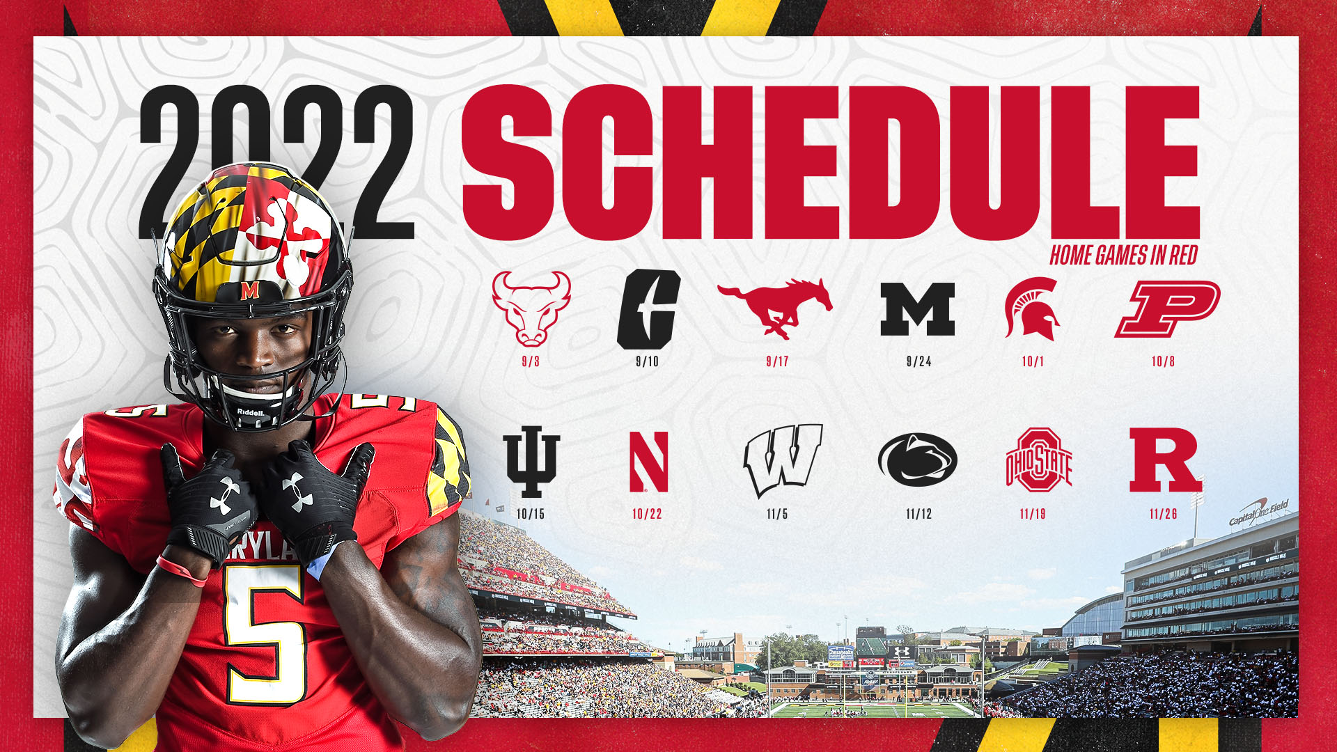 University Of Maryland Football Schedule 2022 M Club Foundation Inc (@Mclub_Umd) / Twitter