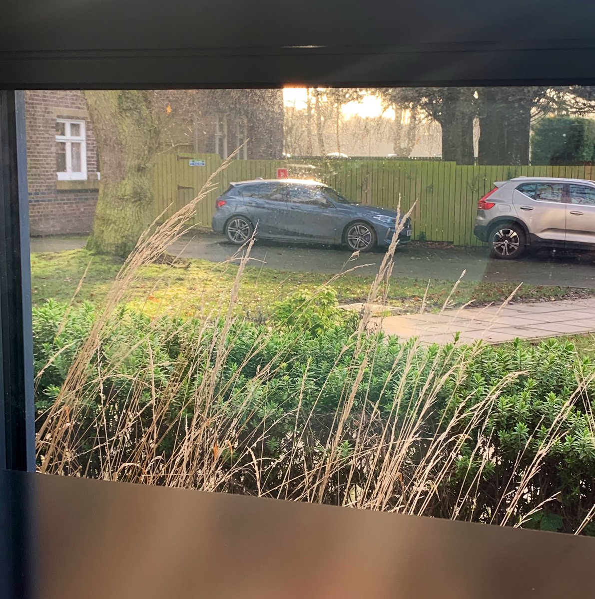 Never been more pleased to see a BMW parked outside..
Had a lovely visit from my Dad &amp; a massive hug which I think was much needed by the both of us. 🥰