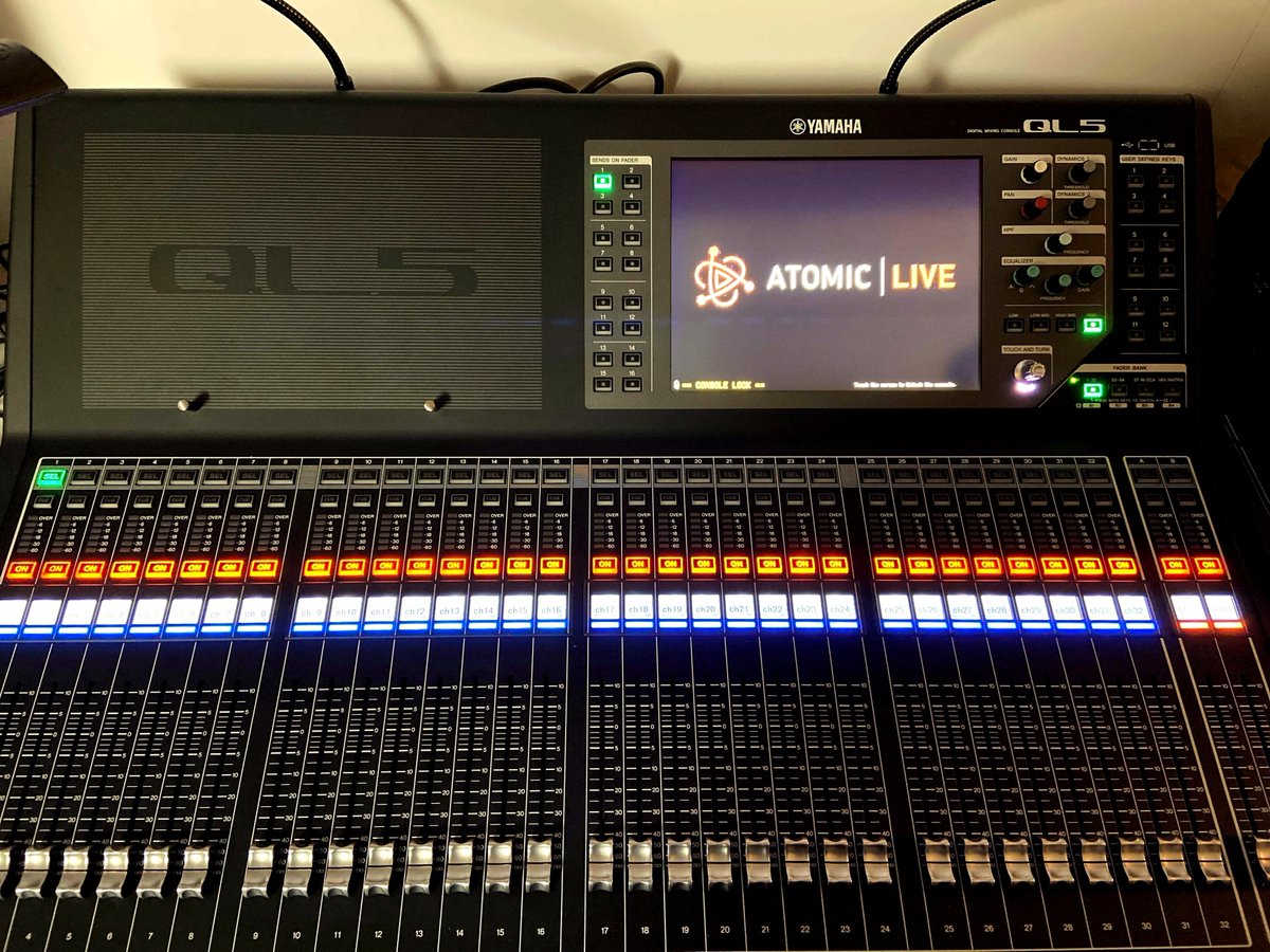 Seattle_Esports's tweet image. Yamaha QL series have been super hard to acquire.  Still waiting on a QL1 and additional QL5 order after about 6 months--hoping will get in the next couple of months. #yamaha #ql5 #audioengineering #dante