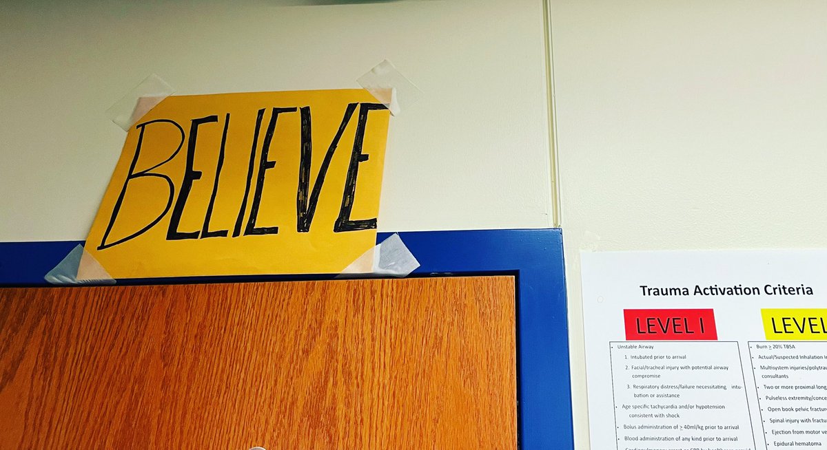 JosephLopezMD's tweet photo. "Taking on a challenge
is a lot like riding a
horse, isn't it? If you're
comfortable while you're
doing it, you're probably
doing it wrong.”
-Ted Lasso
@CMPedSurg @TedLasso @jasonsudeikis #Believe #OnCall #SurgeryisLife https://t.co/8BwpVGQdgI