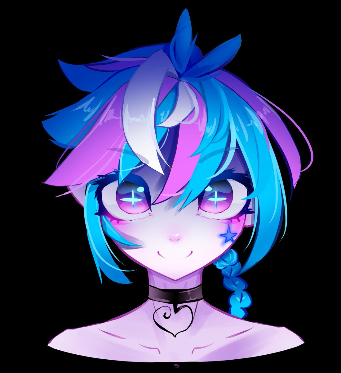 melocalyptic's tweet photo. Another OC I did in my spare time, experimenting with some skin colours. #digitalart #OC https://t.co/o9fAfqv7fH