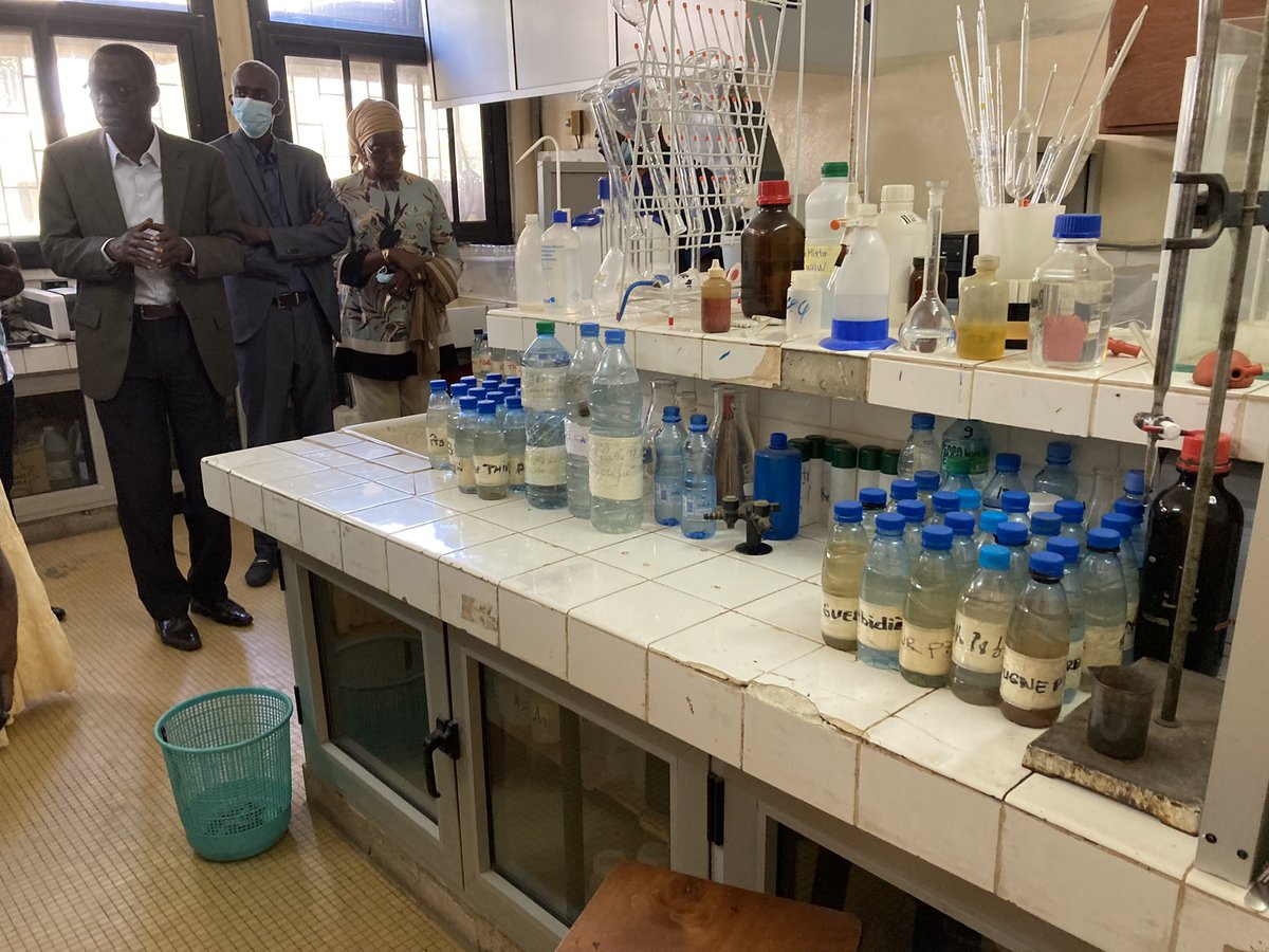 DupeMo's tweet photo. InRUE HEP SSA 11/01/22. Study Tour to UCAD, Dakar included academic tutors and Industry Partners in the Water Sector. Colaborating and learning lessons from other countries in the WA region. A step towards achieving SDG6 @RAEngNews @UNOPS_SL  @Mletkay @GUMA @NWRMA https://t.co/z8ryIiISyg