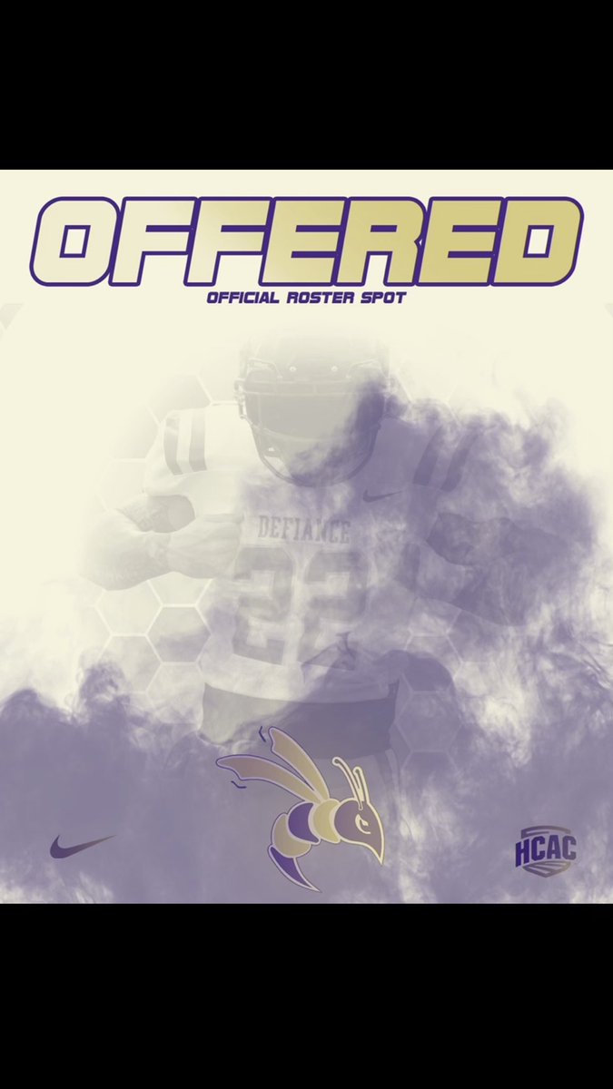 Aj Harvey (@_ajharvey_) on Twitter photo After a great talk with <a href="/QueJones614/">Quentin Jones, MSL</a> I’m blessed to say I’ve received my 6th offer to play at Defiance College @DCFBJackets #Swarm After a great talk with <a href="/QueJones614/">Quentin Jones, MSL</a> I’m blessed to say I’ve received my 6th offer to play at Defiance College @DCFBJackets #Swarm