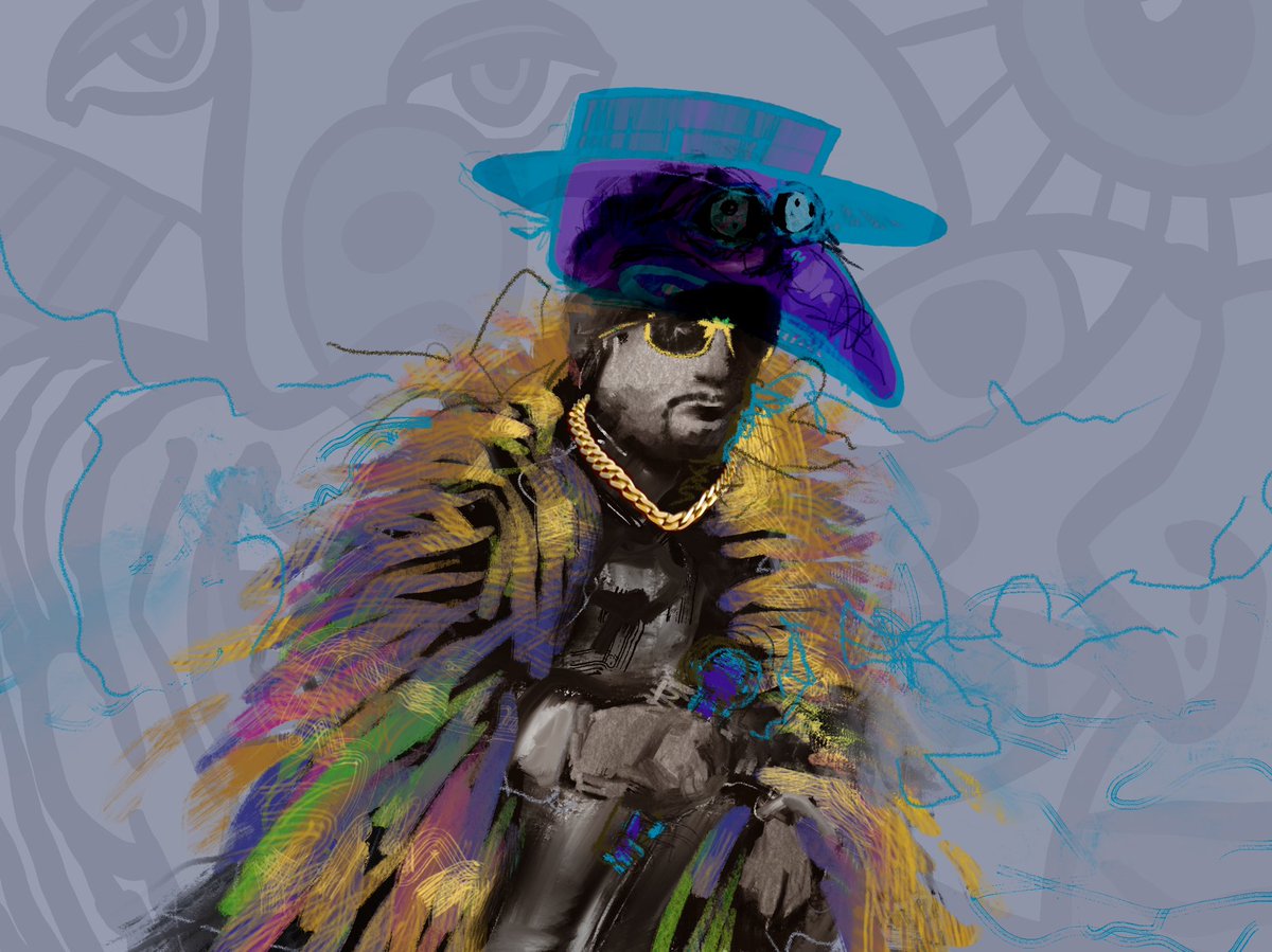 This was the honorary BowerBird <a href="/snoopdogg/">Snoop Dogg</a> <a href="/CozomoMedici/">Cozomo de’ Medici</a> but it got scooped before snoop got a look at it.👀 Ah they say you gotta be quick!🏃‍♂️
opensea.io/assets/0x495f9…