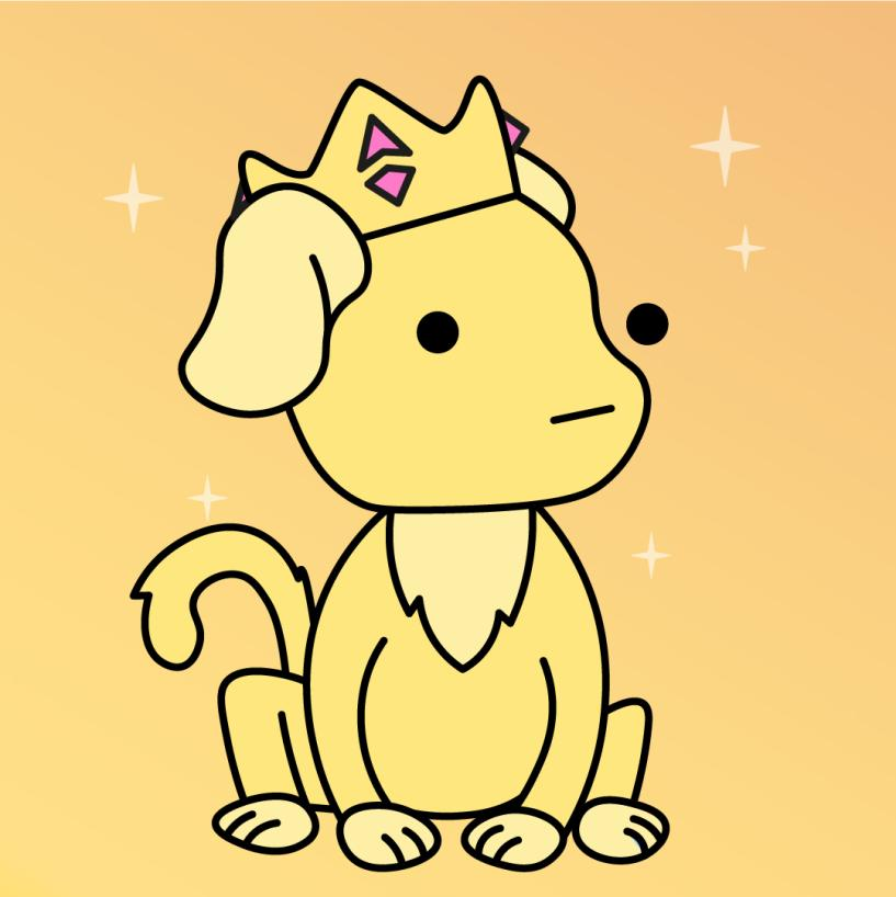 DoodlePups_NFT's tweet photo. Here's a quick sneak peak...

All hail the king!👑 https://t.co/bKoStIgNKq