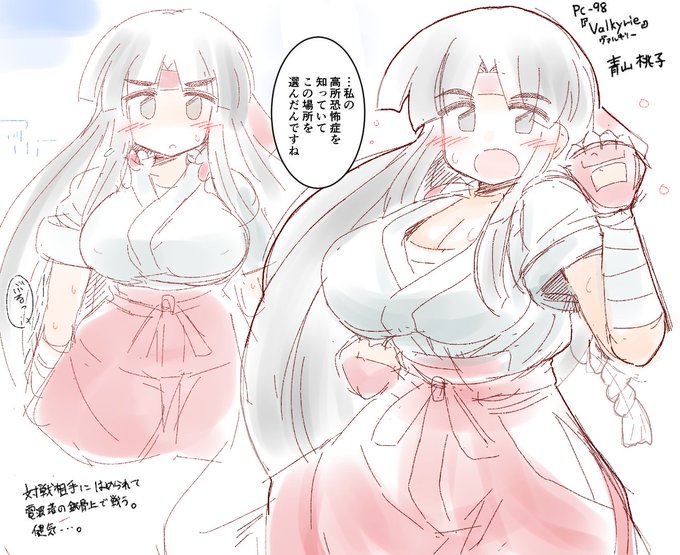 ヴァルキリーの青山桃子ちゃん
調べたらすごく好みの娘でした 