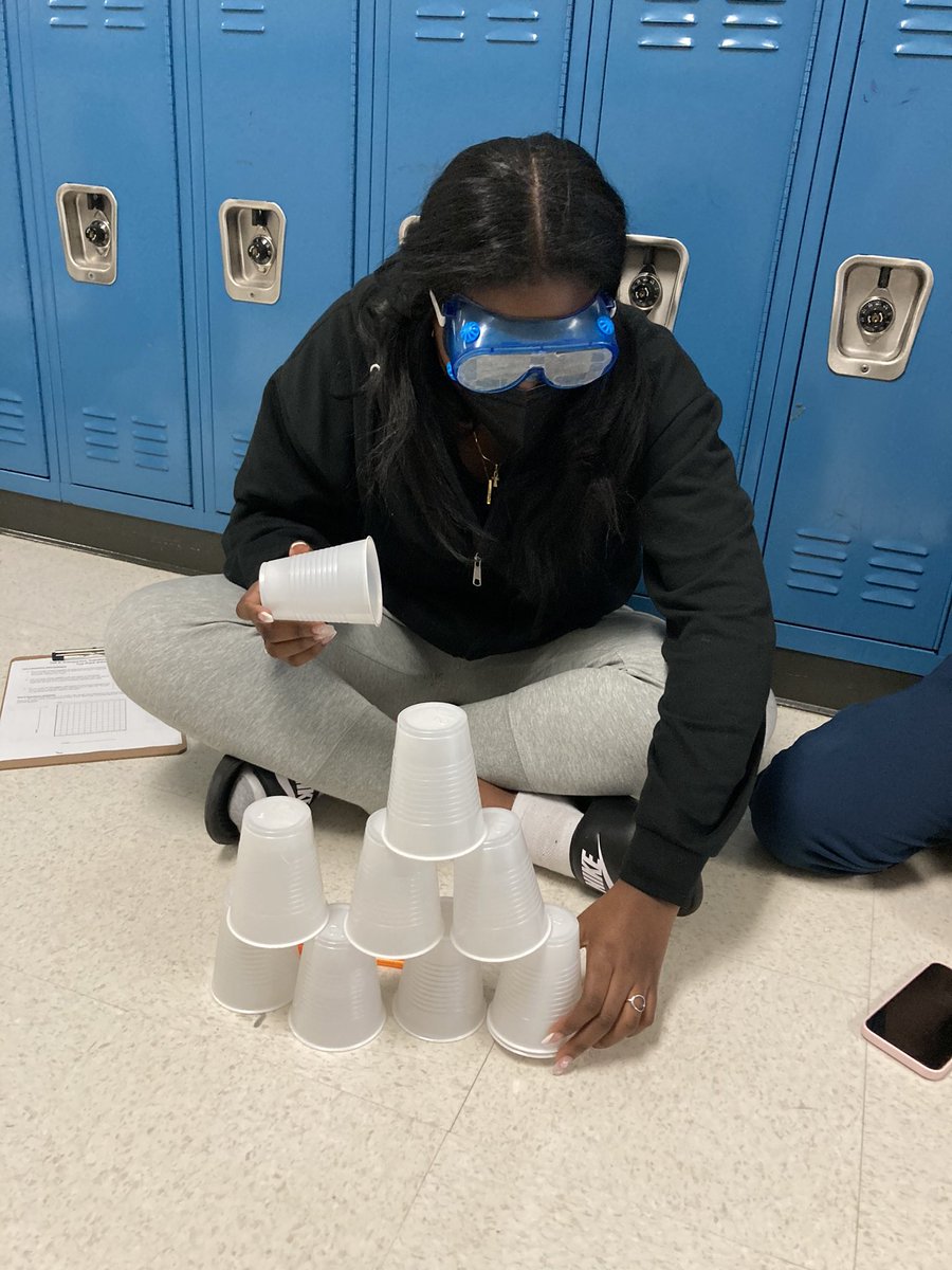 MsNBrowne's tweet photo. Students explored light through a hands on transparent, translucent, and opaque cup stacking challenge. It was full of laughs and “lightbulb” moments! @ETBoothMS @leighprogers @MVenezia5 https://t.co/Ax4A8HXVPK