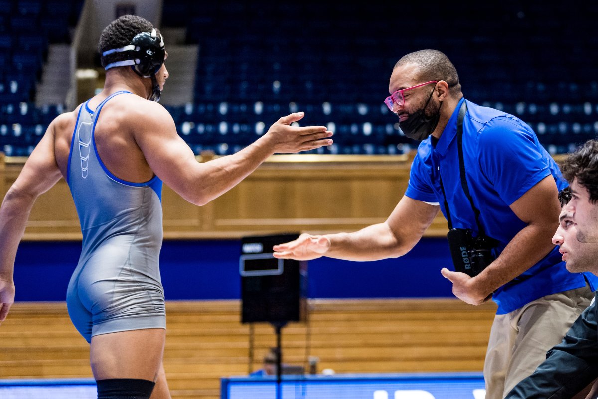 Off to our best start since the 2014-15 season. 😈

We're home tomorrow night at 7 PM inside Card Gymnasium against Appalachian State.

📰 goduke.us/3FkVljR | #GoDuke