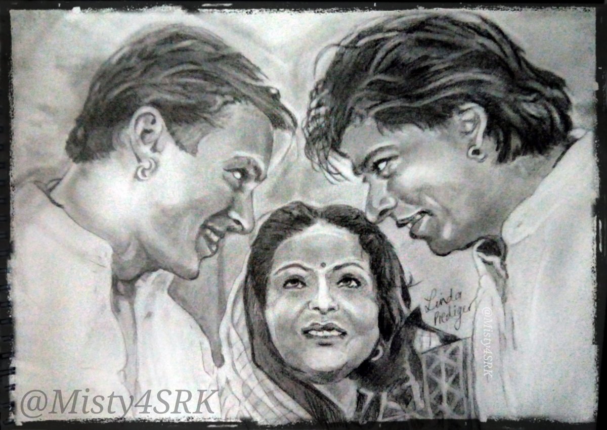 . @iamsrk as cute Arjun and @BeingSalmanKhan as Karan 
#27YearsOfKaranArjun 
Double role, double the fun. Double the awesomeness. You only live twice 😉 @itsKajolD
@rakheegulzar @Mamtakulkarni6   @RakeshRoshan_N @ErosNow