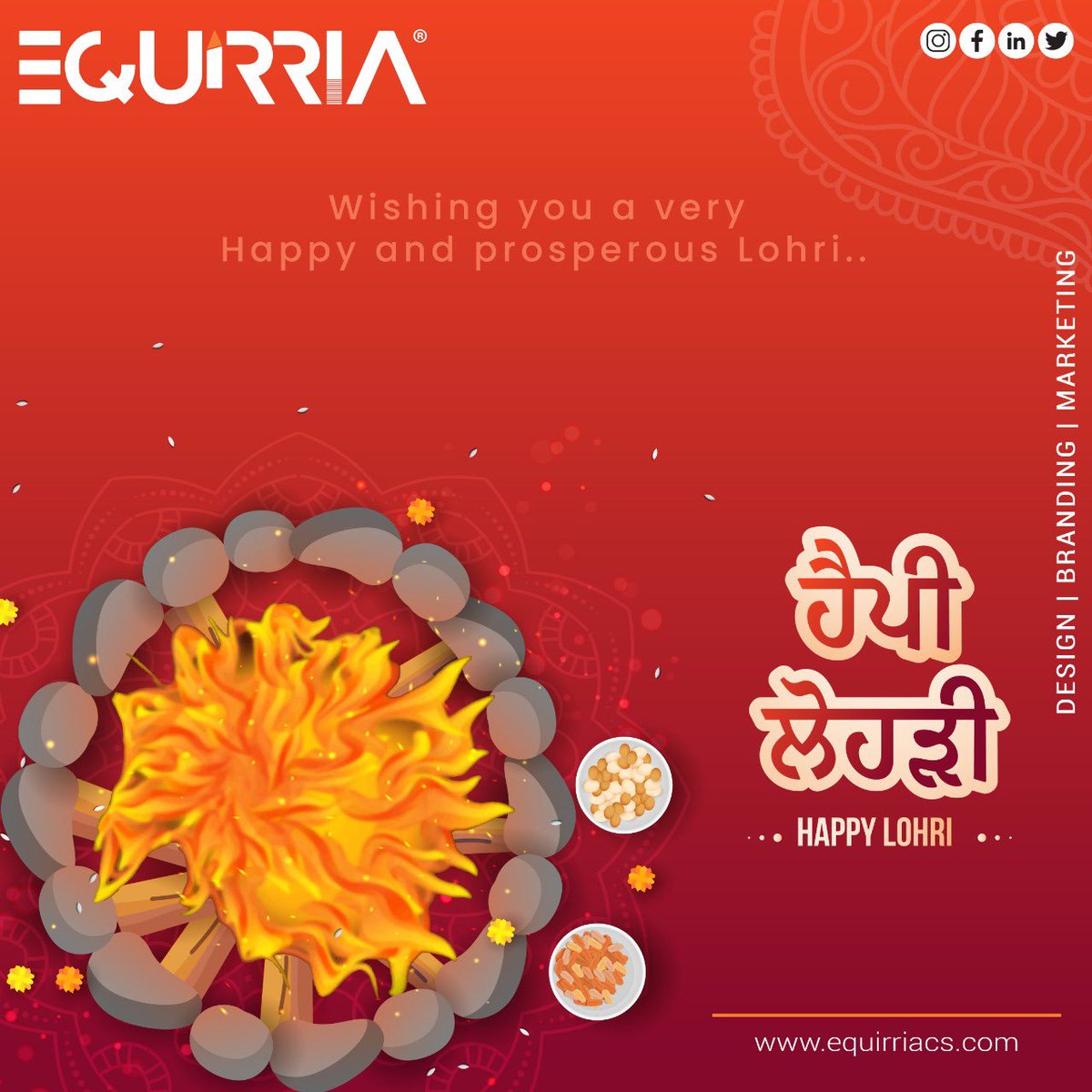 equirriacs's tweet photo. Happy lohri to all. Stay safe. https://t.co/oobA282N83