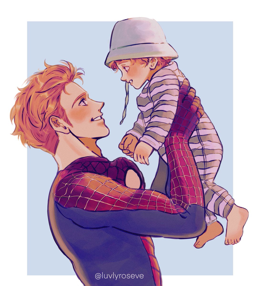 spiderman! ichigo and kazui 
*
*
*
#bleach #一織 #ichigokurosaki
 #kazuikurosaki