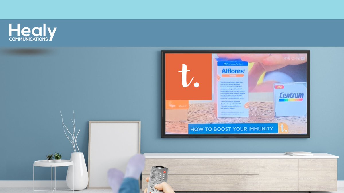 Your Immune system plays a key role in your health. 

Alflorex Immune featured on <a href="/RTEToday/">Today</a>   
Alflorex Immune from <a href="/Alflorex/">Alflorex</a>Ireland

#PrecisionBiotic @Alflorex <a href="/AHealthIrl/">PrecisionBiotics Group</a>
#inthemedia #communications 
#PR #healycomms