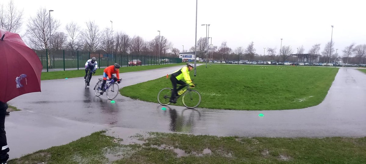Ribblevalleycrc's tweet photo. Some of the brave RVCRC members who have recently endured the rather wet  / cold weather to keep the club colours flying https://t.co/2MtyFy0jIQ