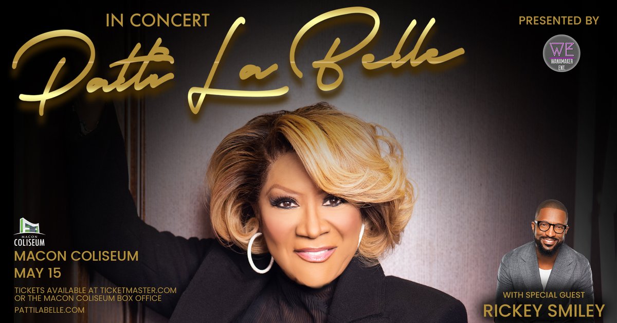 It's not too late. You still have a chance to win a pair of tickets to see Patti live at the Macon Coliseum. Check out DJBlakJak between 3pm-9pm for your chance to win