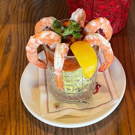 Our jumbo shrimp cocktail is one - Dominick's Steakhouse