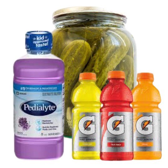 Pedialyte, Gatorade, and pickle juice are three of the most common remedies for a hangover. Tune into episode 92 - Your Next Hangover - and join the conversation.