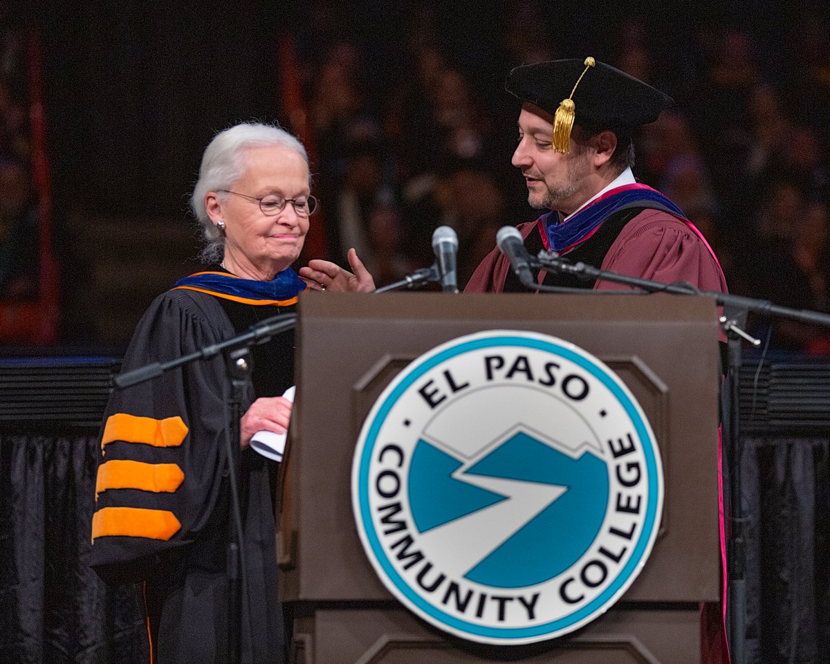 EPCCNews's tweet photo. Thank you, Greater Texas Foundation, for the $25,000 donation to the Foundation for EPCC Dr. Diana Natalicio Endowment honoring her legacy. Contributions to this endowment and other scholarships can be made at https://t.co/AFSa5G9Ua3. #EPCCpride #EPCCFoundation https://t.co/nPH964qP7s