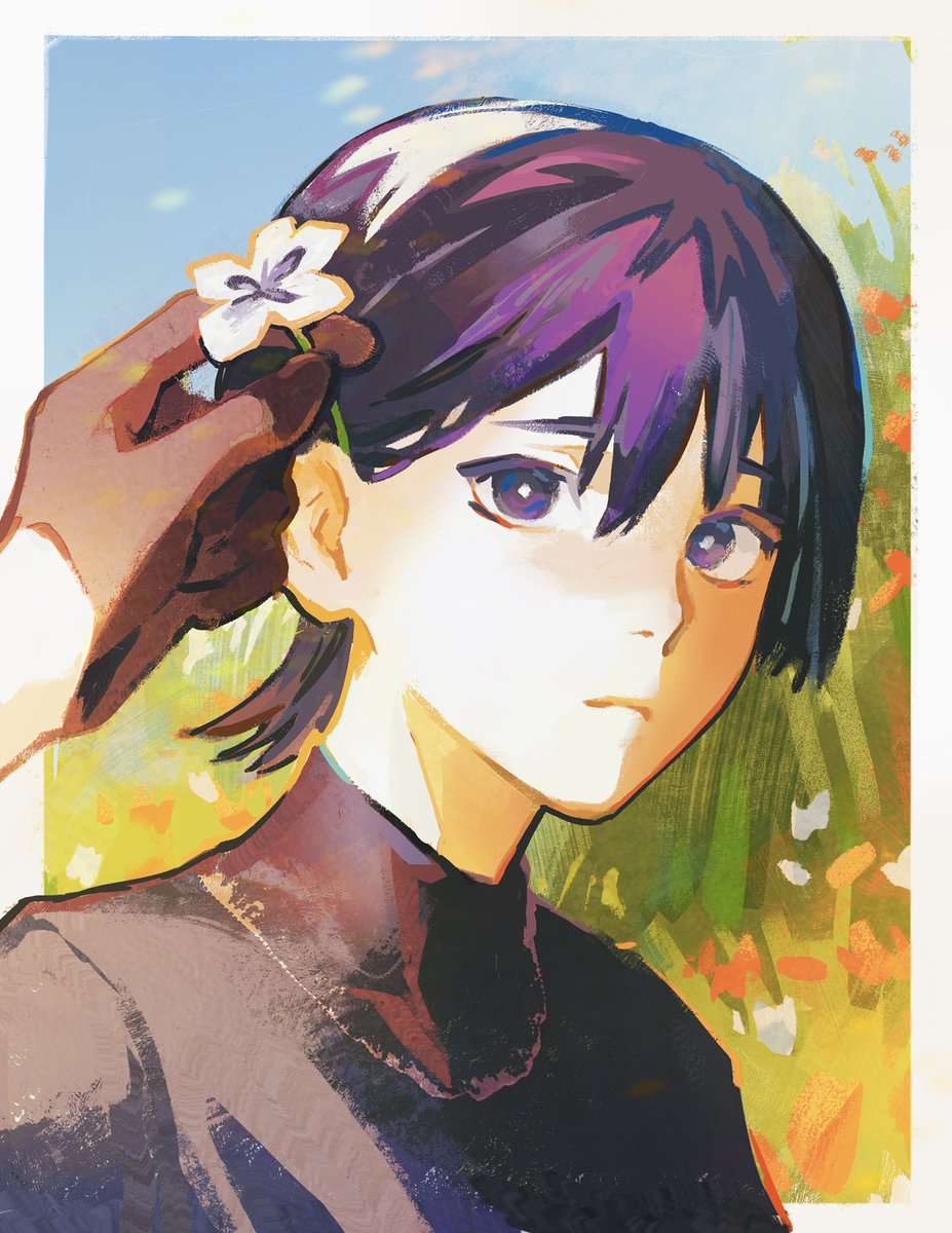 fenkko's tweet photo. flower for scaramouche https://t.co/jAEHnYAqFE