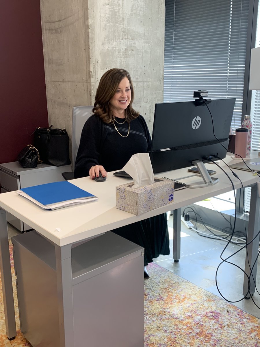 cleanboxtech's tweet photo. Say hi to the Cleanbox Team!
1. CEO Amy Hedrick - Perfecting the coffee break.
2. Head of Sales, Josh Edwards - Working hard?
3. Linda Frank - Keeping the office in shape.
4. Angela Dyer - Taking care of customers around the world!
#CleanboxClean #CleanShareRepeat https://t.co/fqagkQWA6K