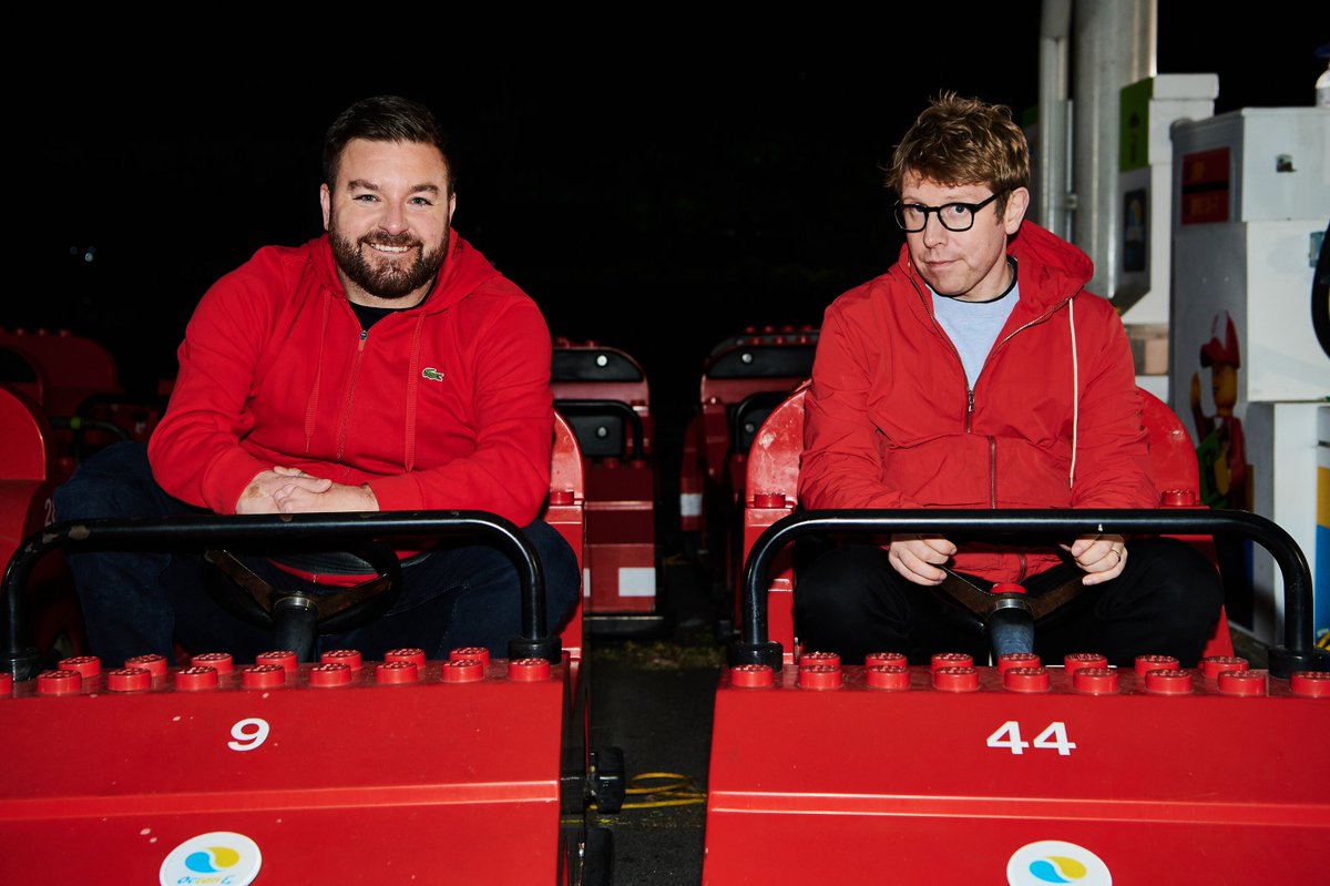 dartmoorsfinest's tweet photo. [TV] After a schedule change, @joshwiddicombe &amp; @alex_brooker return for #OneNightIn @LEGOLANDWindsor this evening! 

They're joined by @RonJichardson &amp; @LucyABeaumont. 10pm, @Channel4. https://t.co/5polRsy7A1