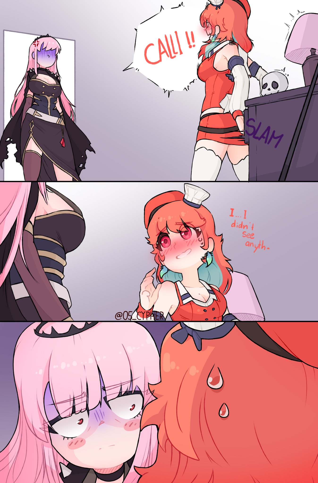 Cypher 05 🔞 on X: #kiaralewd #hololewd #callilewd Consider following for  more I don't know if it's apparent but before this little series I never  made comics. So this is definitely a