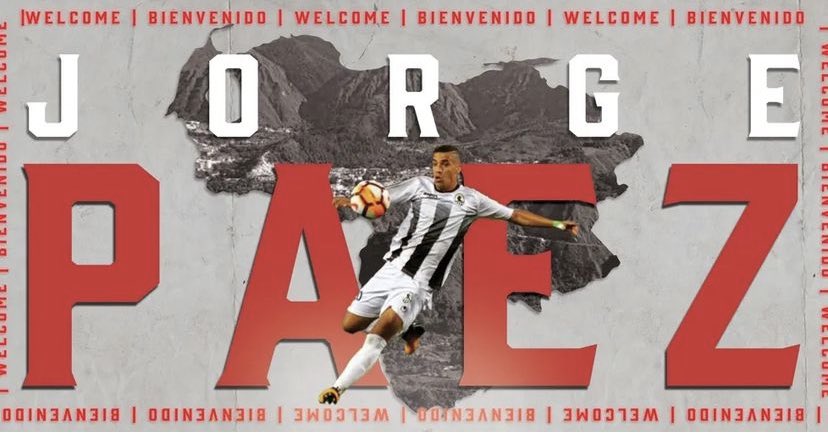 Jorge Páez joins the Chattanooga Red Wolves of #USL League One, the home of fellow Venezuelan Jorge Luna. 🔴⚪️

Páez last played for Portuguesa, where he had 5 goals and 1 assist from 26 appearances in 2021. ⚽️

He previously played for Zamora and Lala FC. ✈️
