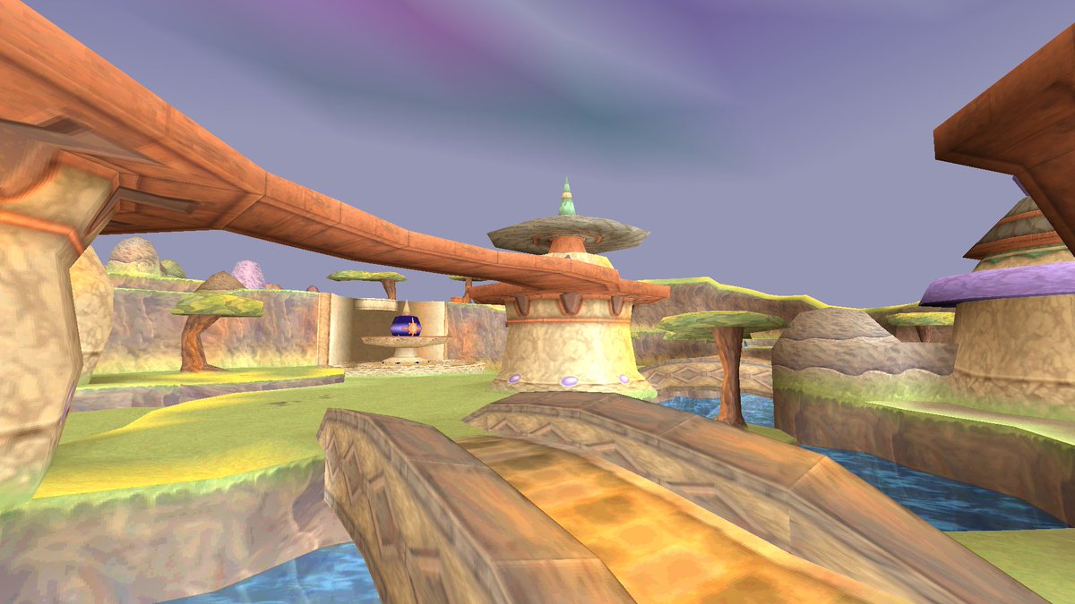 Mystic Marsh from Spyro 2: Ripto's Rage! 