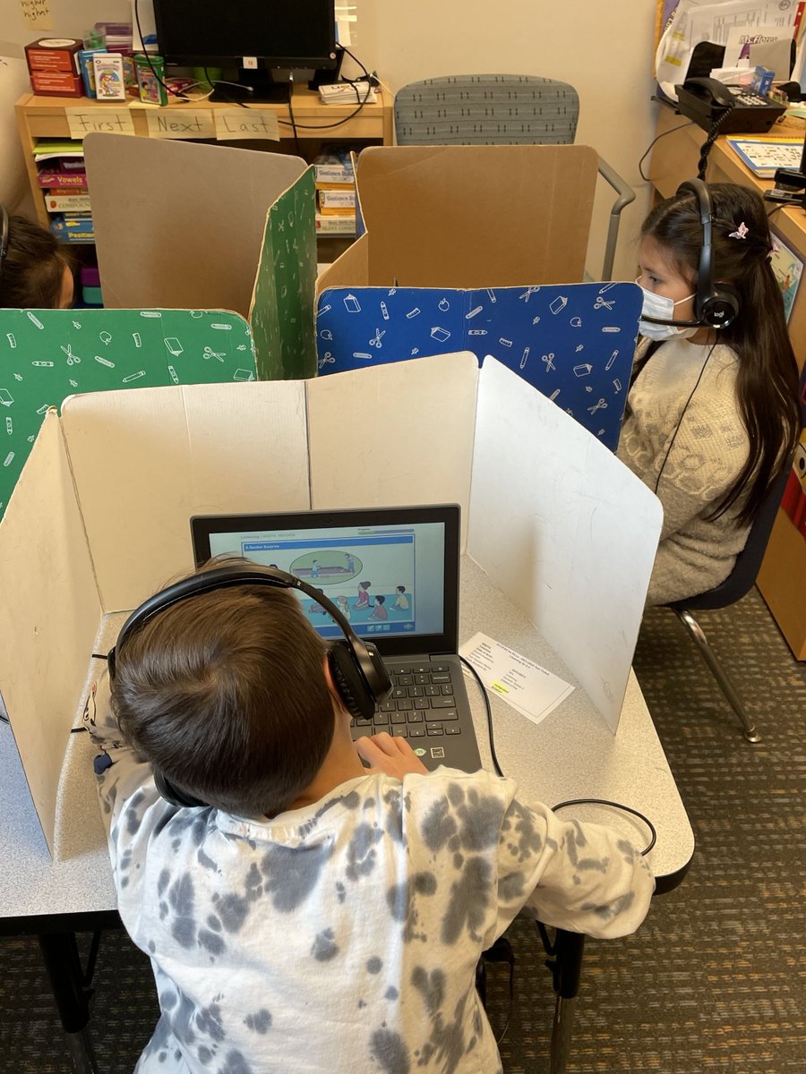 WIDA ACCESS Annual Assessment to measure reading, writing, listening, and speaking is underway in  Stow, Massachusetts.