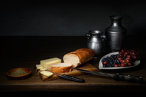 BradChaplin's tweet photo. New artwork for sale! - "Bread and Cheese with Fruit." - https://t.co/O8Jv5lfaPM @fineartamerica https://t.co/ajb94kUkKS