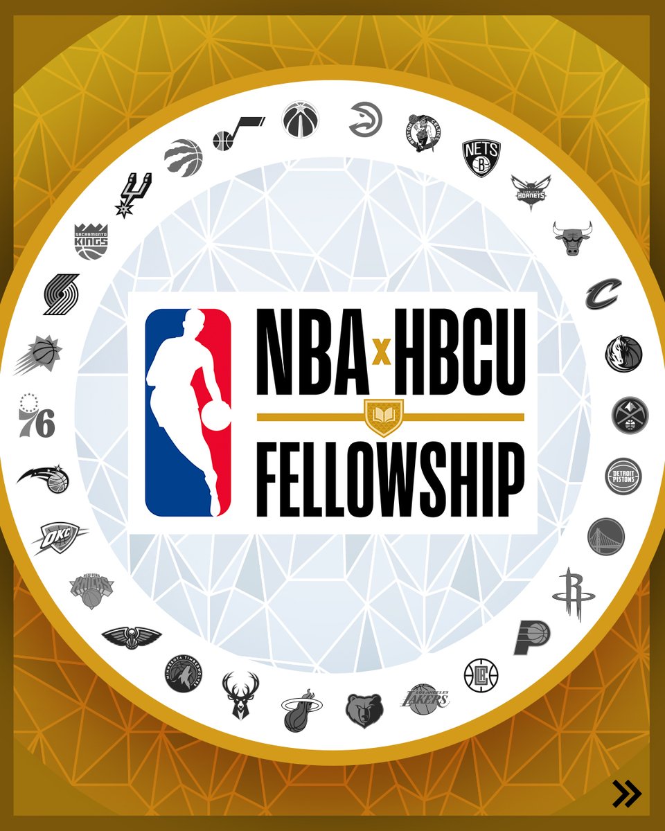 DubsCommunity's tweet photo. Calling all #HBCU students! The @warriors are excited to host a fellow through the @NBA's inaugural #NBAxHBCUFellowship Program. 

Apply today for a chance to #intern with the @warriors  or other NBA teams!

Follow @NBAFoundation &amp; apply at https://t.co/5Wgfo0vTEg https://t.co/3xgMHx9SRN