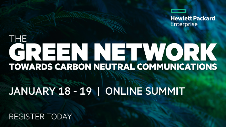 Building The Green Network for carbon-neutral communications #TelecomTV #TheGreenNetwork hpe.to/6014K6j5C